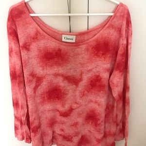 GANNI tie dye linen shirt - SIZE L